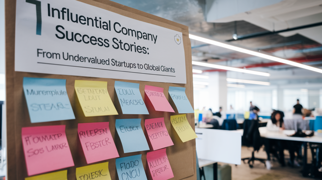 Influential Company Success Stories From Undervalued Startups to Global Giants: